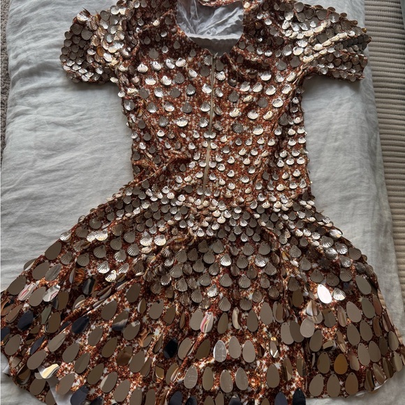 The Party Edition Nala Dress Rose Gold - Picture 7 of 8